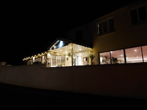 Front of property - evening/night