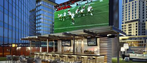 Terrasse sur le toit