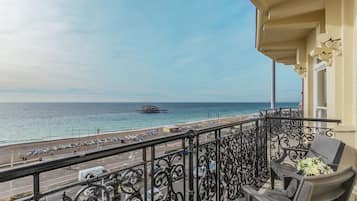 Deluxe Double Room, Sea View | Beach/ocean view