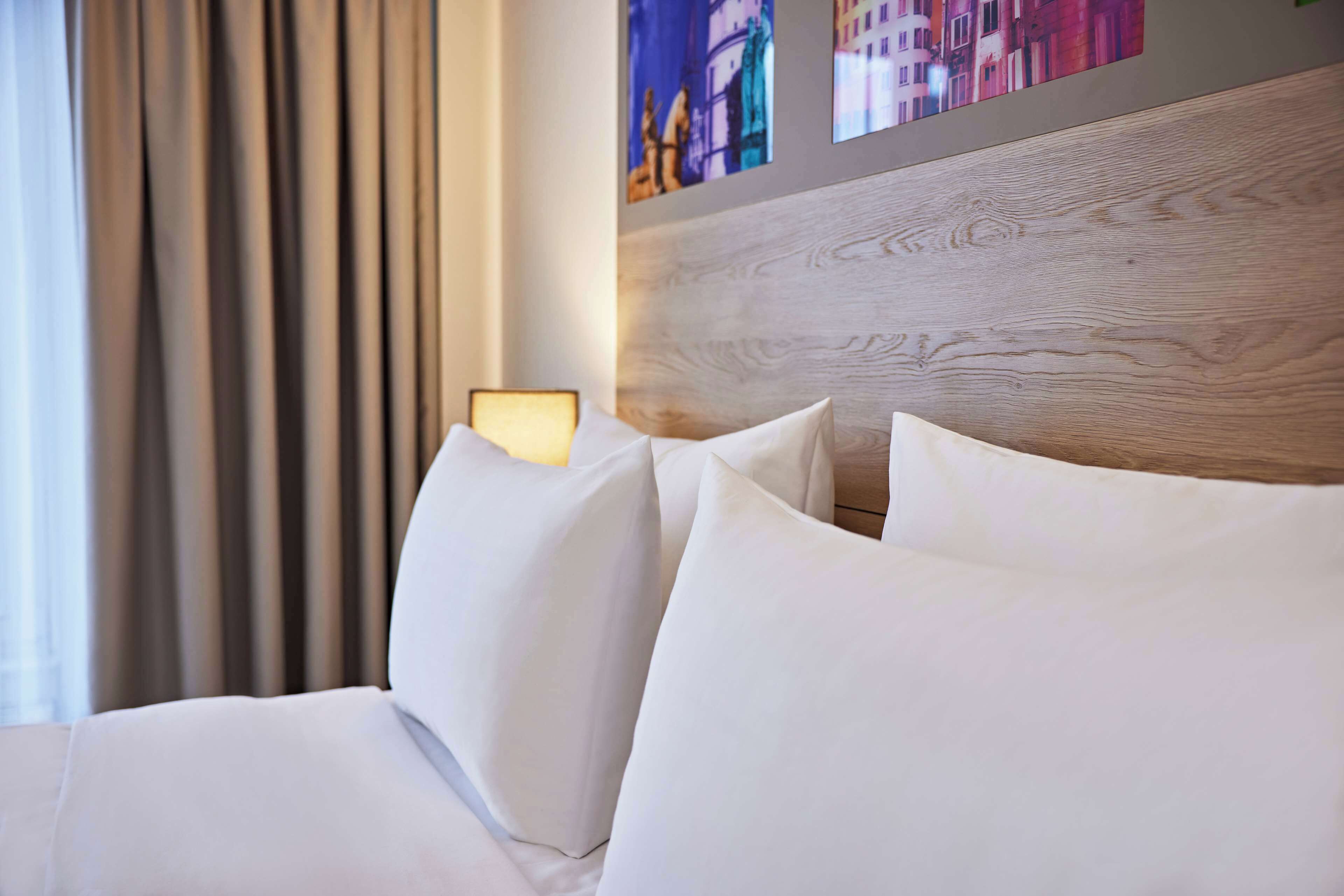 hypo-allergenic bedding, minibar, in-room safe, desk