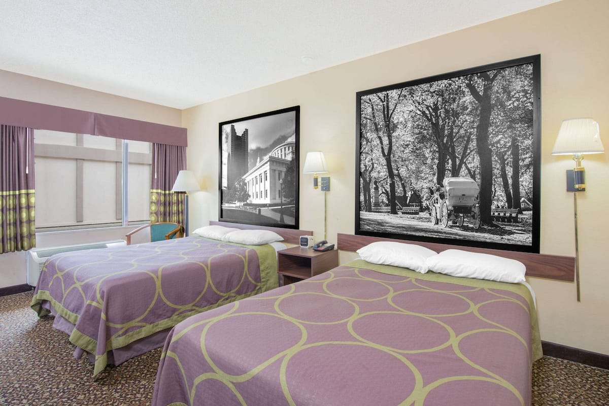 Desk, iron/ironing board, free WiFi, bed sheets