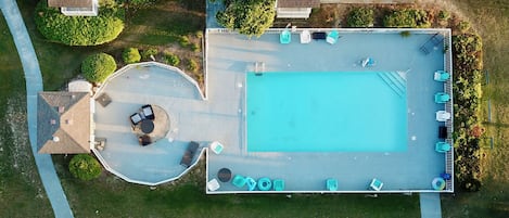 Seasonal outdoor pool
