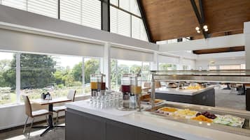Daily buffet breakfast for a fee