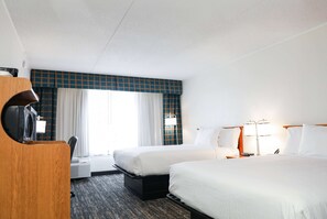 Room, 2 Queen Beds, Non Smoking (NOT pet friendly) | Desk, iron/ironing board, free cribs/infant beds, rollaway beds