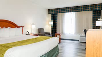 Desk, iron/ironing board, free cribs/infant beds, rollaway beds