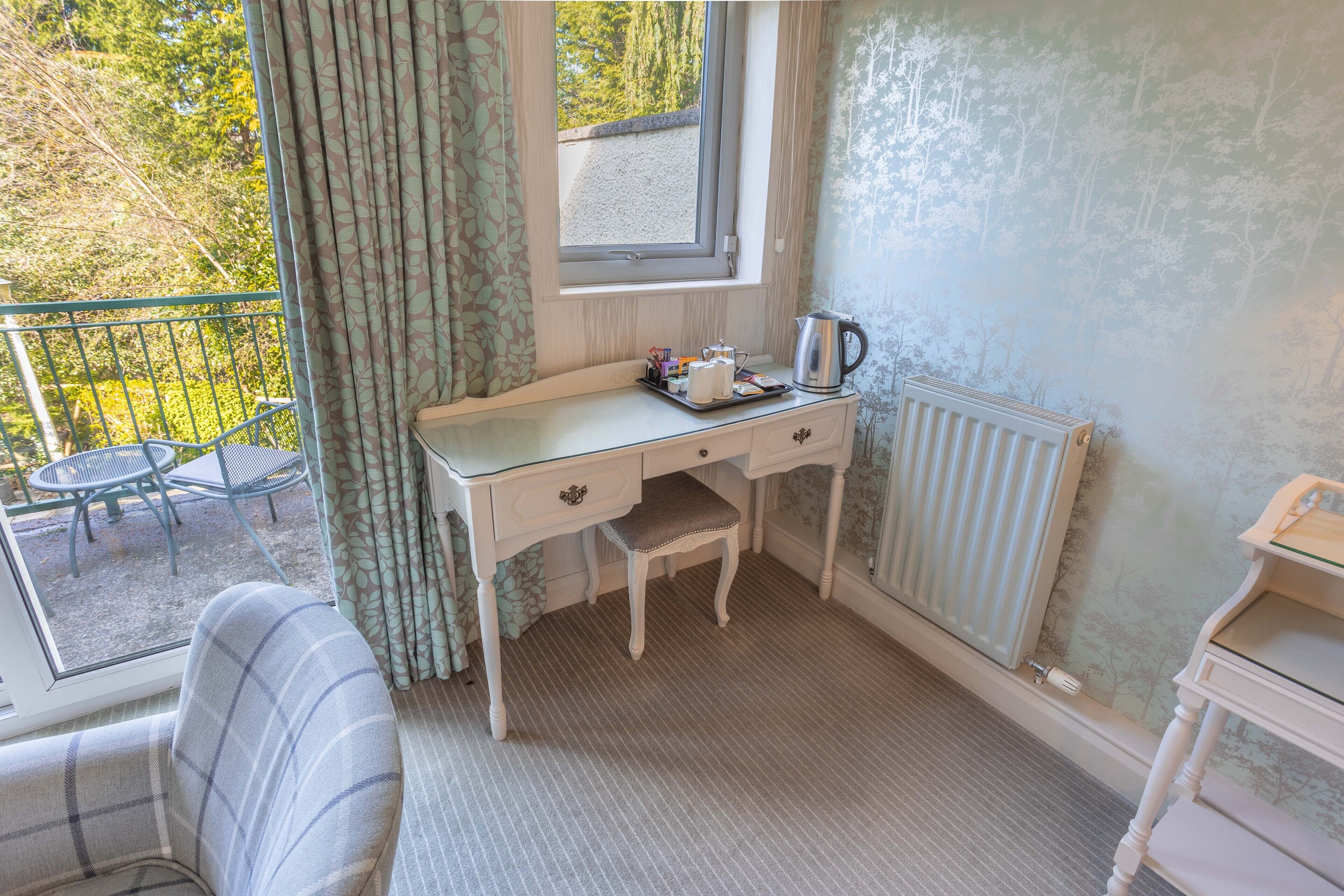 superior garden double with balcony | 1 bedroom, hypo-allergenic bedding, individually decorated