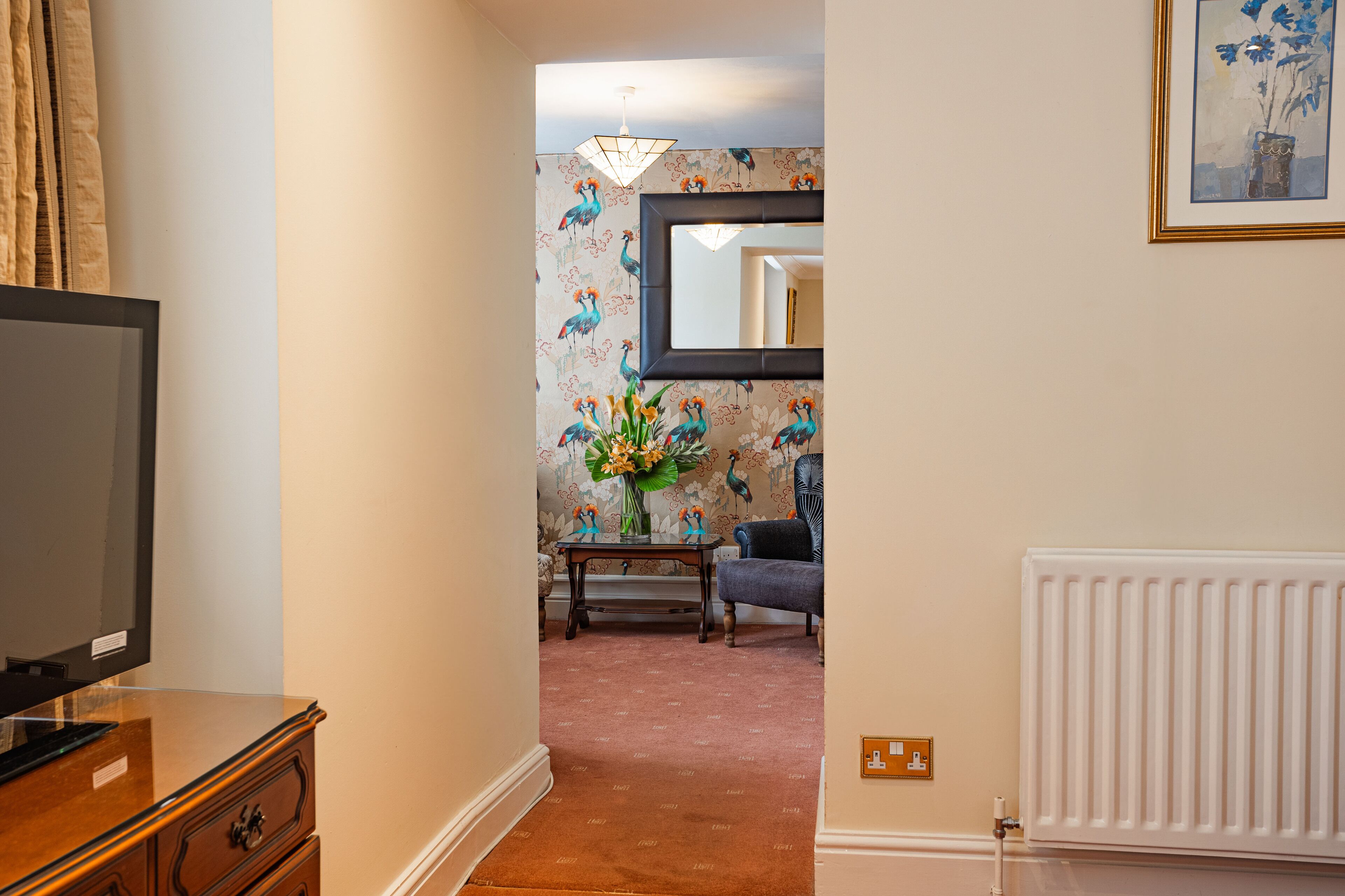 junior suite with outdoor seating | 1 bedroom, hypo-allergenic bedding, individually decorated