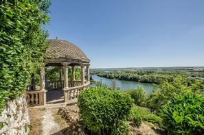 Blick von der Unterkunft