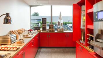 Daily buffet breakfast (EUR 12.90 per person)