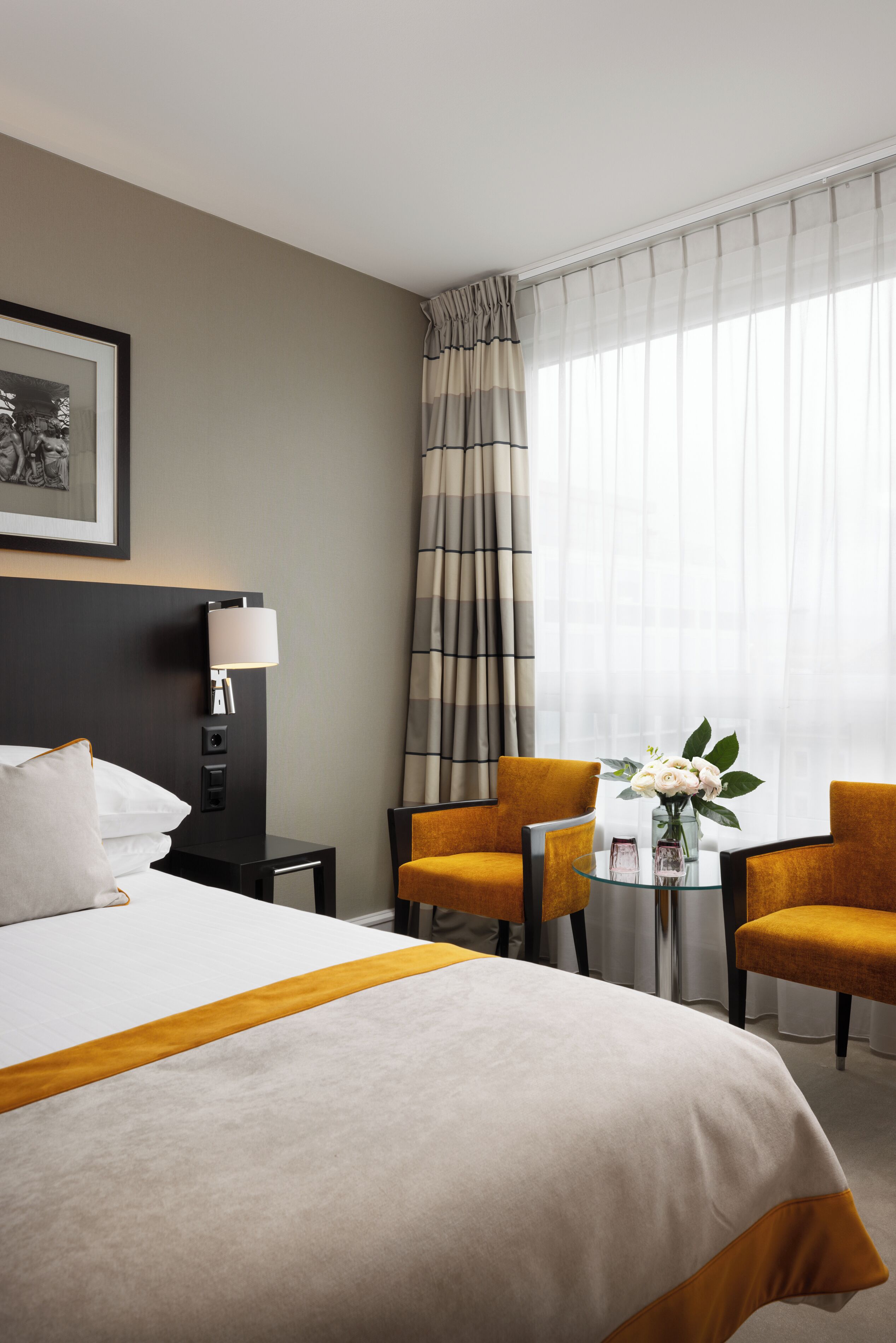Minibar, in-room safe, desk, blackout drapes
