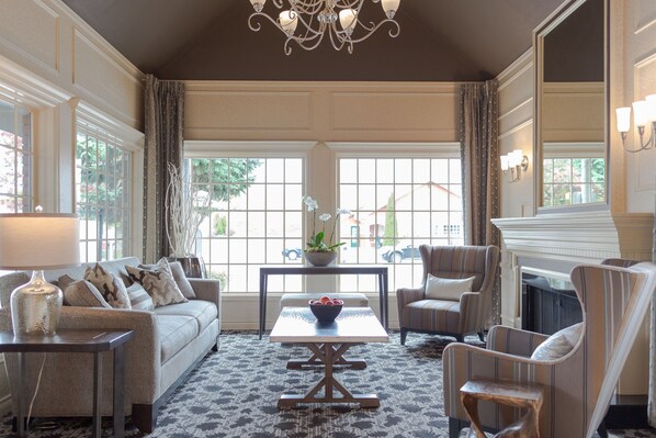 Zona de estar del vestíbulo