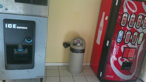 An ice dispenser and a Coca-Cola vending machine. -  Red Roof Inn Hampton Coliseum (Hampton)