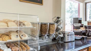 Gratis kontinental morgenmad hver dag