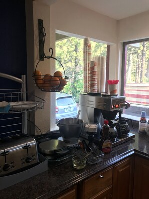 Kontinental frokost er inkludert hver dag
