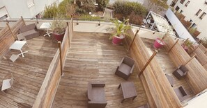 Executive-Zimmer, 1 King-Bett, Terrasse | Terrasse/Patio