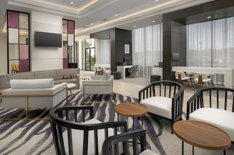 Sala de estar en el lobby