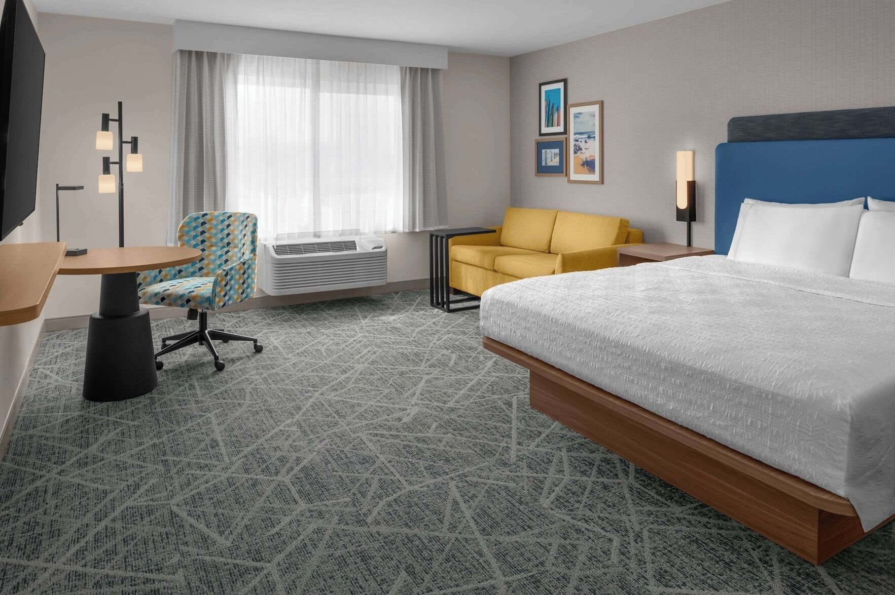 Premium bedding, pillow-top beds, in-room safe, desk