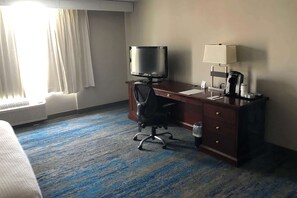 Pillow-top beds, in-room safe, desk, blackout curtains