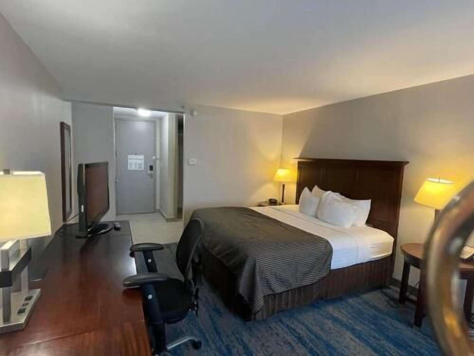 Pillow-top beds, in-room safe, desk, blackout curtains