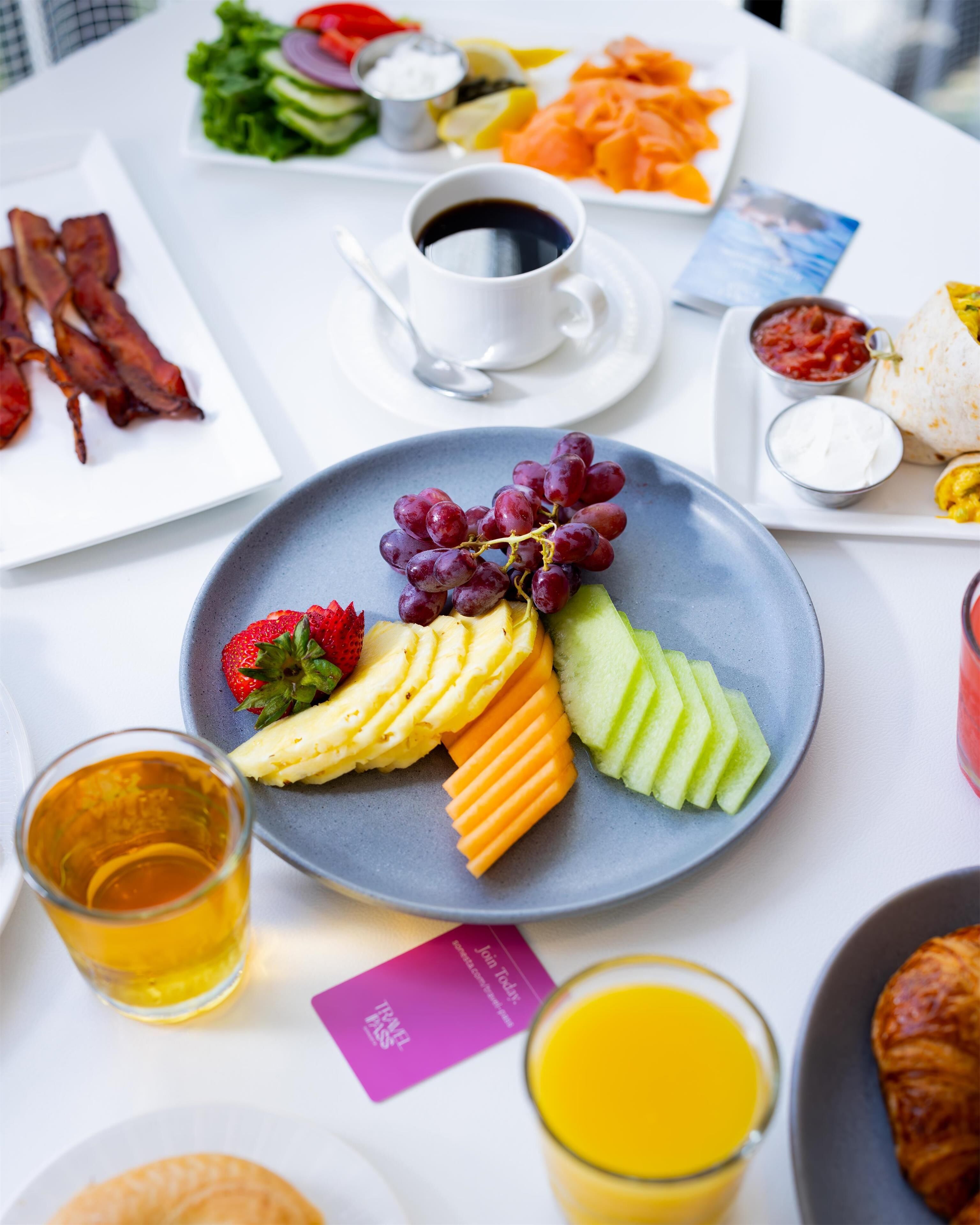 daily buffet breakfast (usd 25.95 per person)