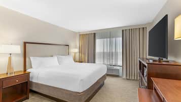 Suite, 1 King Bed (One Bedroom) | Hypo-allergenic bedding, in-room safe, desk, laptop workspace