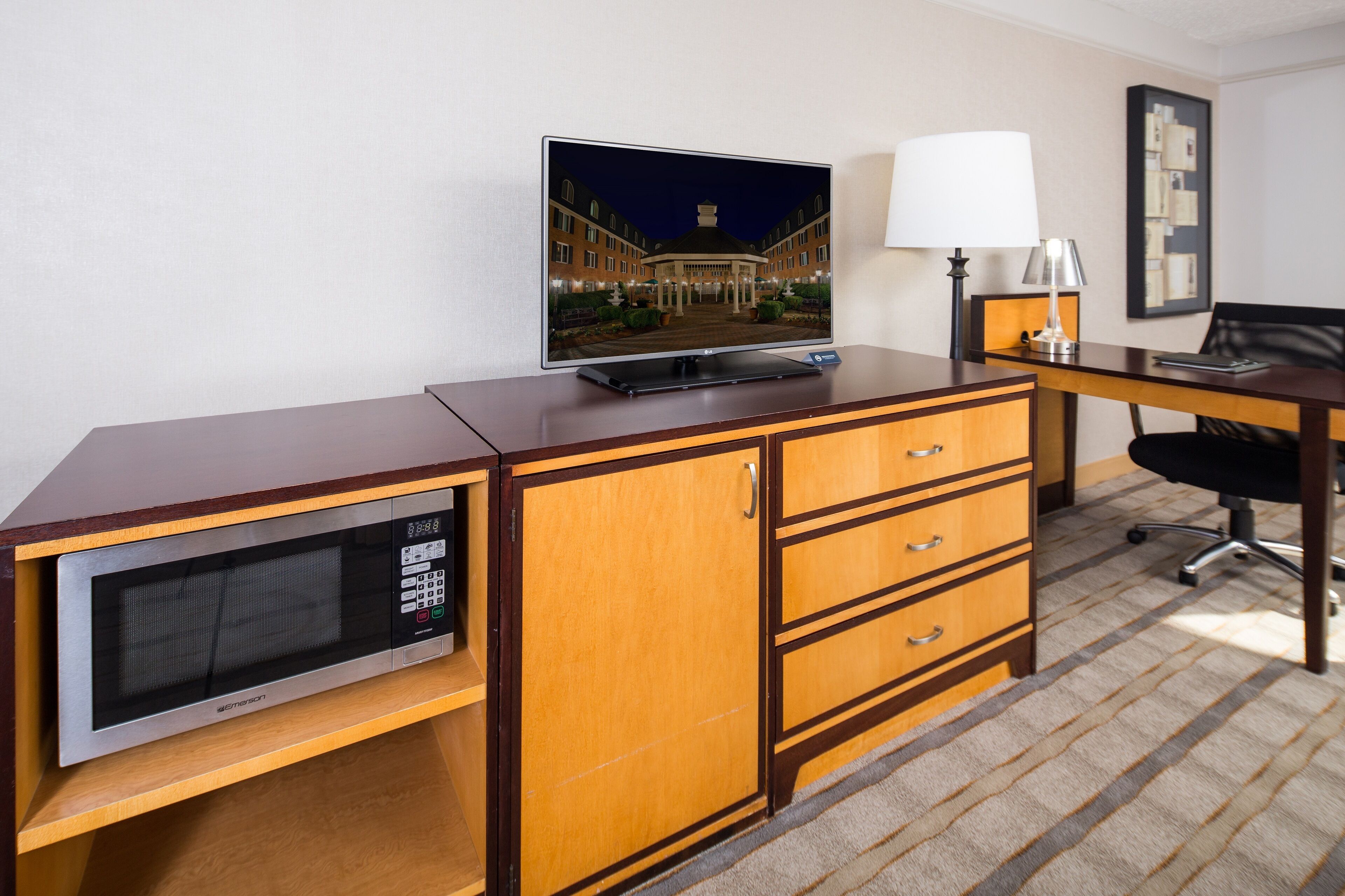 premium bedding, in-room safe, desk, iron/ironing board