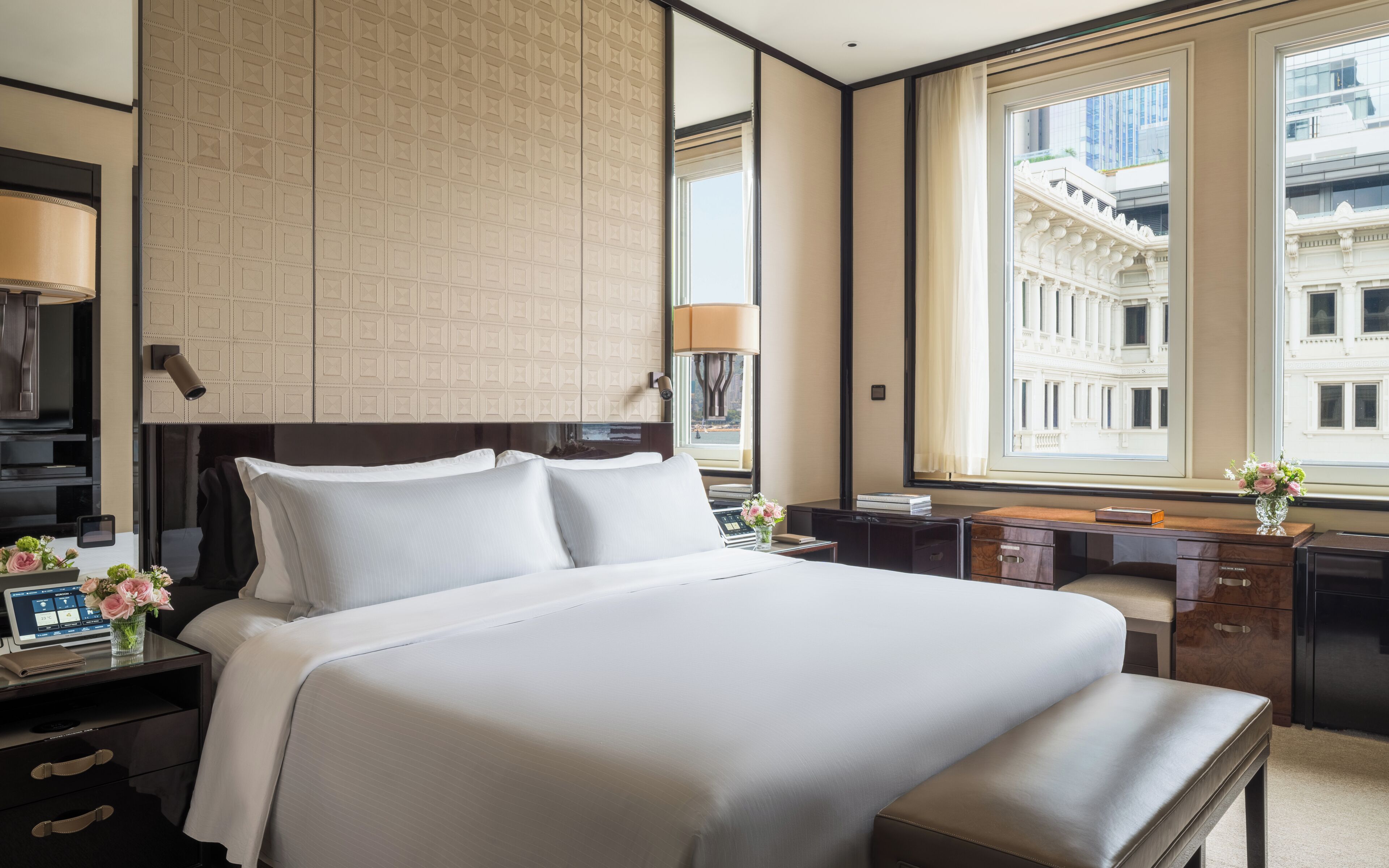 Superior Courtyard Suite | Premium bedding, down comforters, minibar, in-room safe