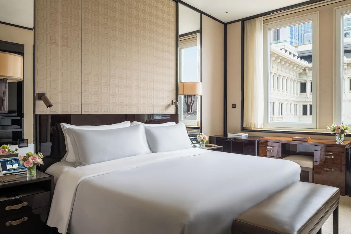 Superior Courtyard Suite | Premium bedding, down comforters, minibar, in-room safe