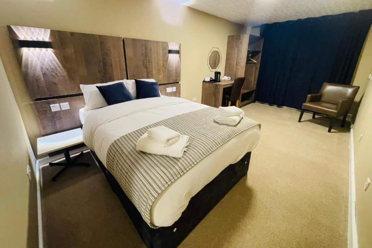 Camera doppia | Biancheria da letto di alta qualità, una cassaforte in camera