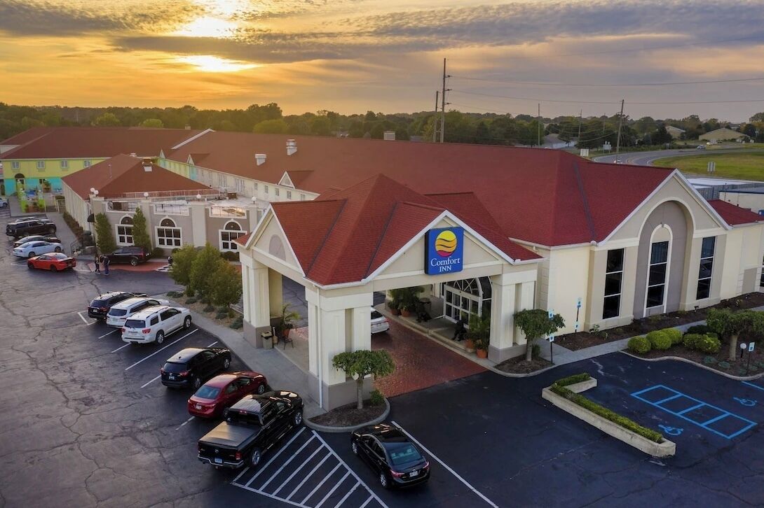 Majoituspaikan julkisivu