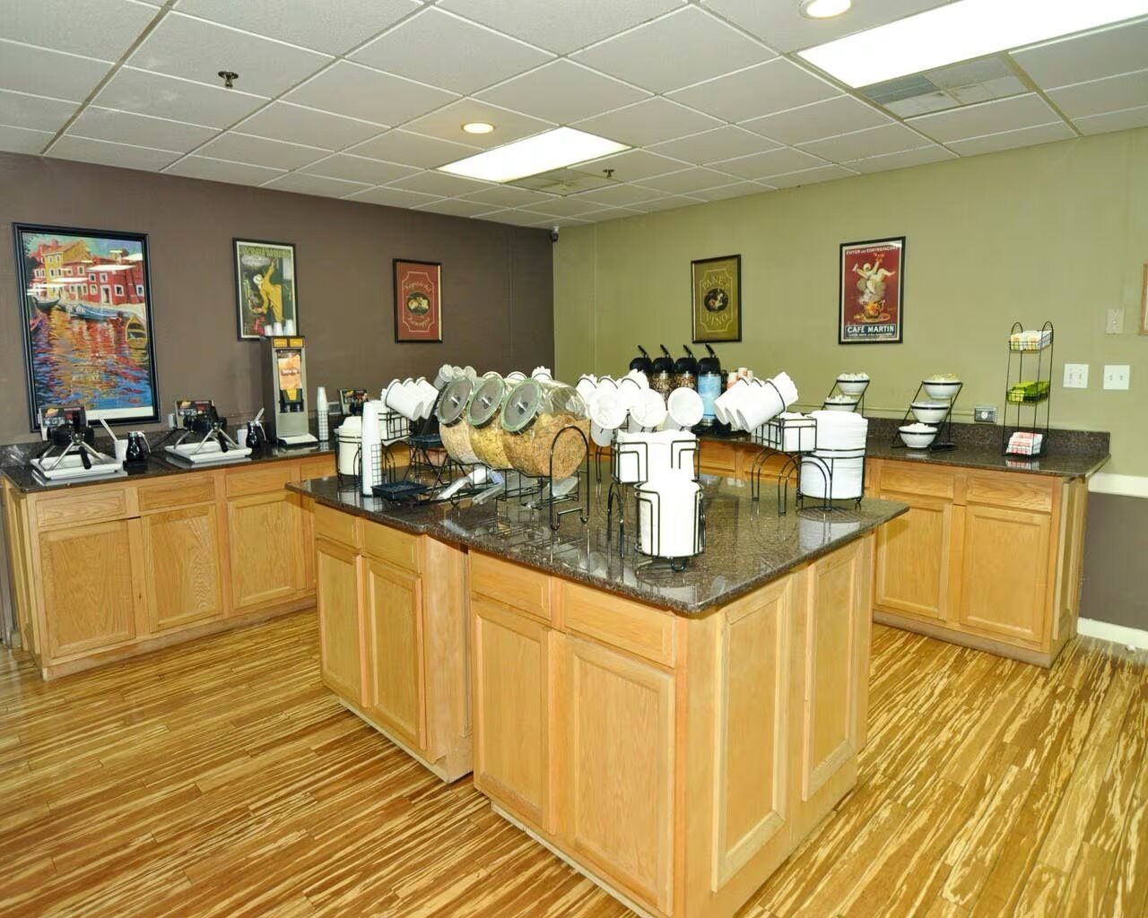 Free daily full breakfast