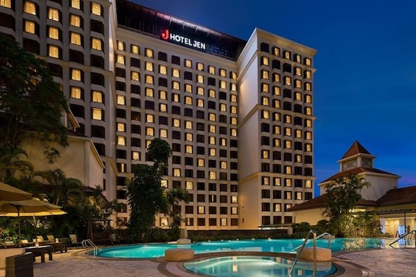 Front of property - evening/night