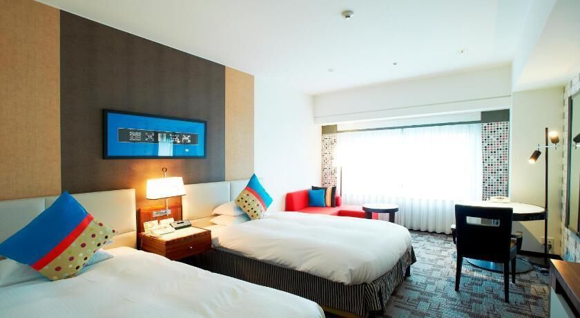 Desk, free WiFi, bed sheets, alarm clocks