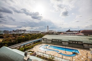 Vue depuis l’hébergement