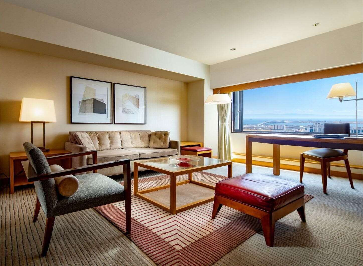 Desk, iron/ironing board, free WiFi, bed sheets. Kobe Portopia Hotel