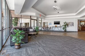 Sala de estar en el lobby