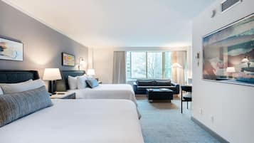 Premium bedding, in-room safe, desk, laptop workspace