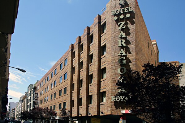 Overnatningsstedets facade