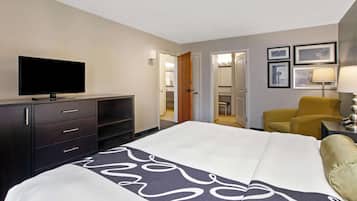 Suite, 1 Bedroom, Non Smoking | Premium bedding, desk, laptop workspace, blackout drapes