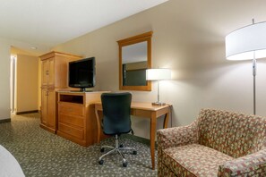In-room safe, desk, iron/ironing board, free cribs/infant beds