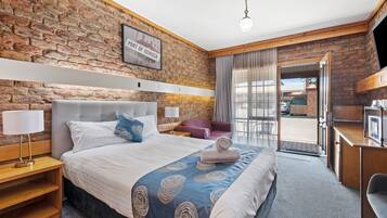 Premium bedding, desk, iron/ironing board, cots/infant beds