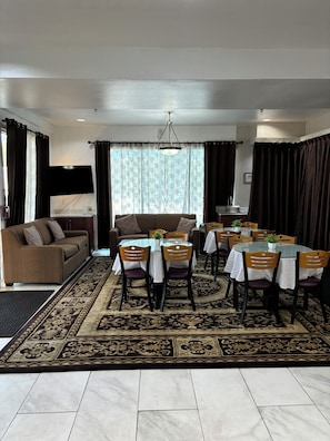 Lobby sitting area