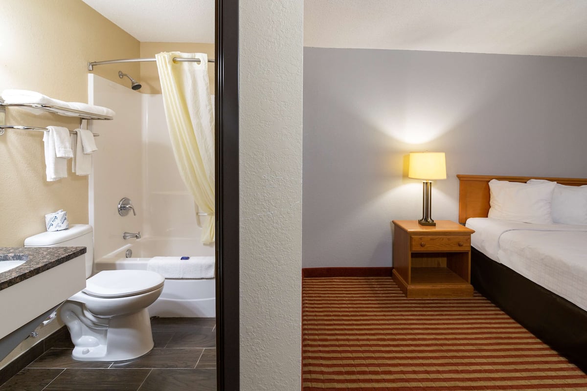 Room, 1 King Bed, Non Smoking | Bed sheets