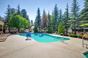 Seasonal outdoor pool