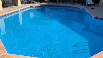 Seasonal outdoor pool