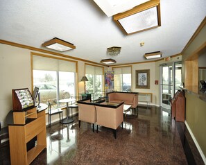 Lobby sitting area