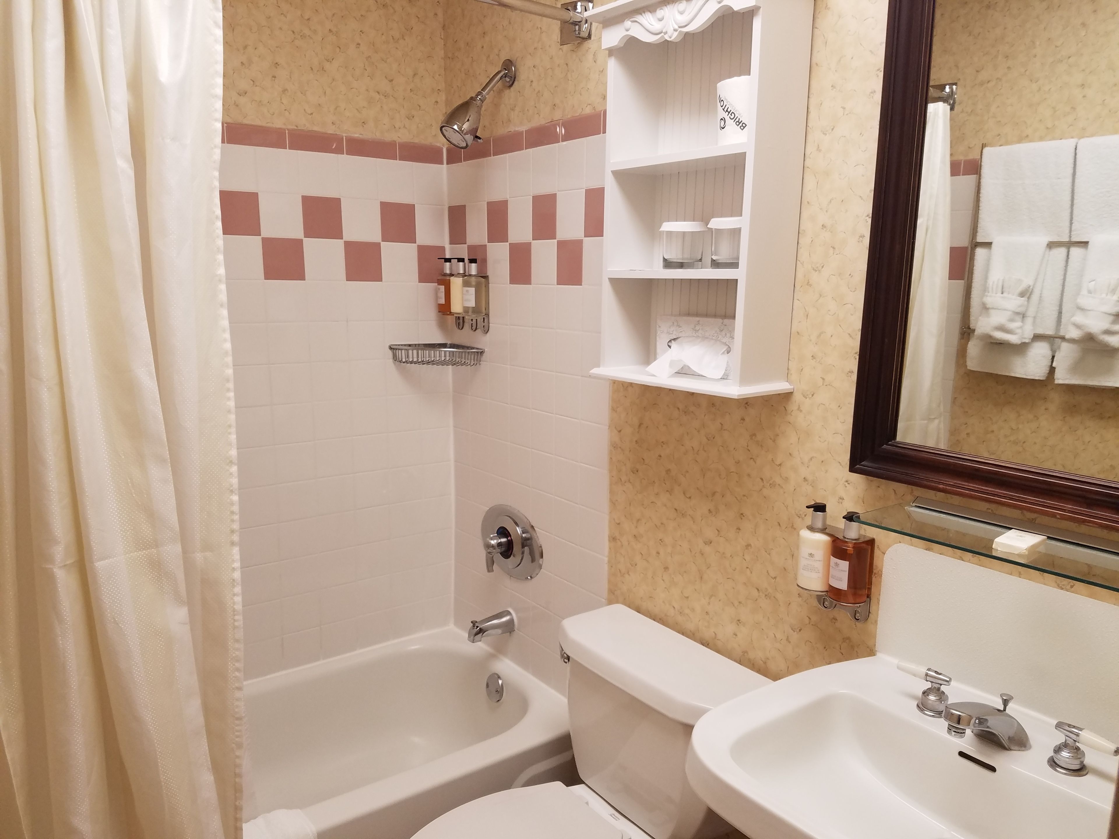 standard room, 1 queen bed | bathroom | combined shower/bathtub, free toiletries, hair dryer, bathrobes