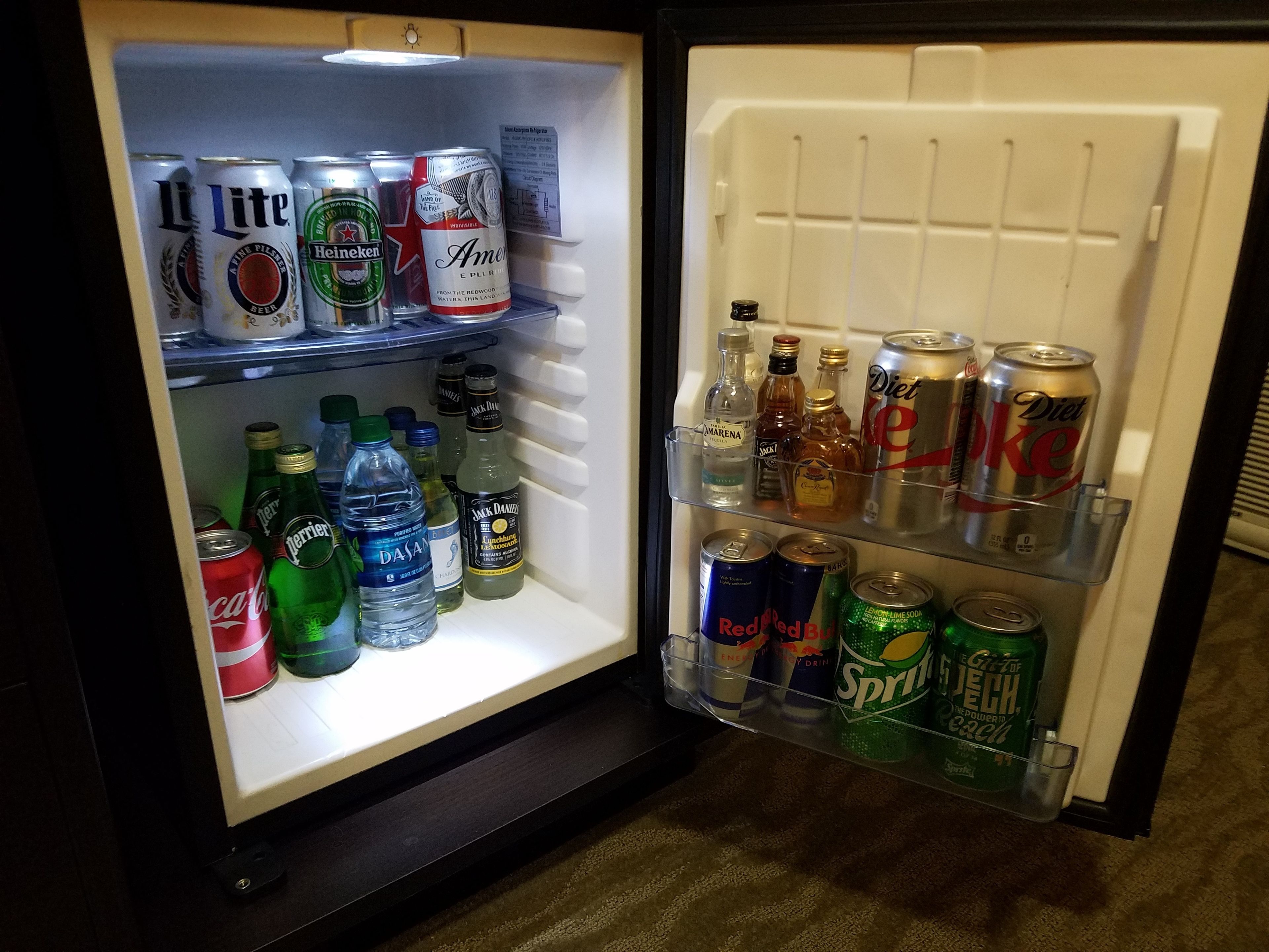 premium bedding, minibar, desk, blackout curtains