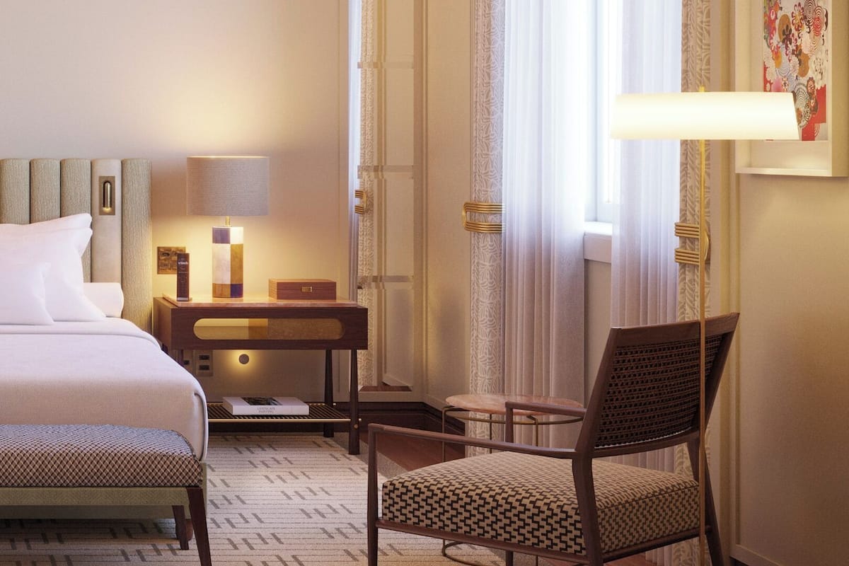 Sängtillbehör av högsta kvalitet och minibar