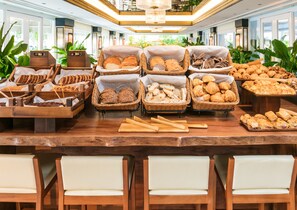 Gratis frukostbuffé varje dag 